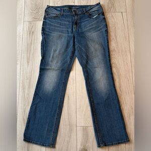 Women's Size 13/14R (x 33”) Maurice’s Bootcut Jeans (Damaged)